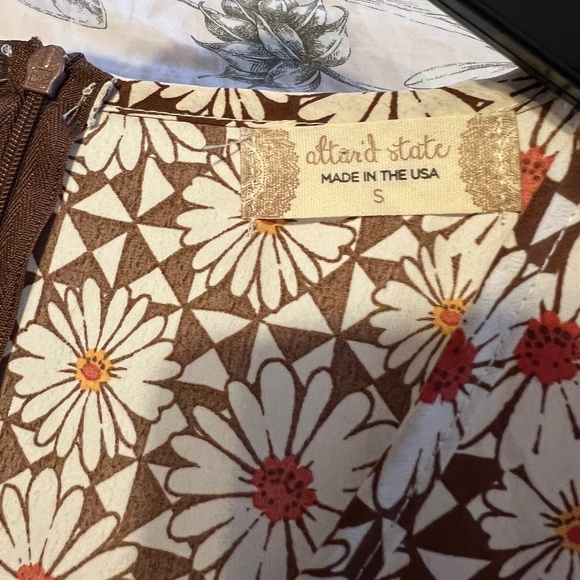 NWT Altar’d State floral wrap mini dress size S - Picture 4 of 4